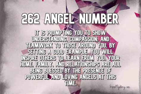 262 angel number love|Angel Number 262 Meaning: Love Will Guide You